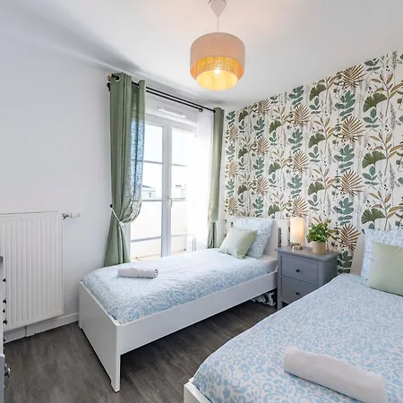 Apartment Le Cartier Appt F3, 7mn Disneyland, Parking,terrace